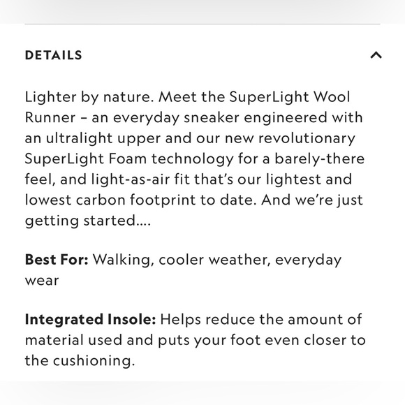 allbirds Women’s SuperLight Wool Runners - Picture 9 of 9